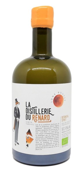 photo la Distillerie du Renard Lune Rousse Eau-de-Vie de Vin Façon Gin Bio