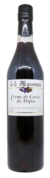 photo Distillerie Massenez Crème de Cassis de Dijon