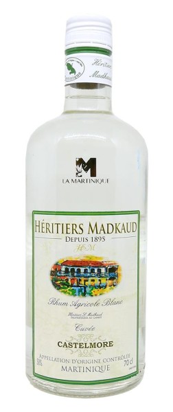 photo Héritiers Madkaud Rhum Blanc Castelmore