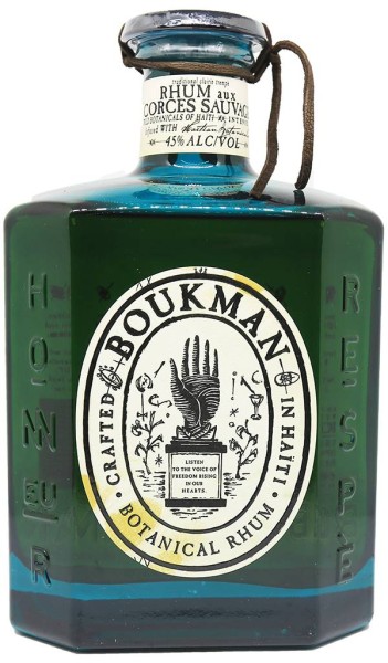 photo Boukman Rhum Epicé de Haïti Botanical Rum