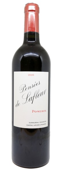 photo Château Lafleur Pensées de Lafleur 2016