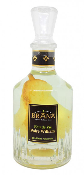 photo du vin Brana Eau de Vie Poire Prisonnière Carafe