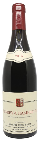 Gevrey-Chambertin 2015 Sérafin 2021 Gevrey-Chambertin, Domaine Sérafin Père & Fils, Burgundy