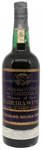 Green-MADÈRE - Vintage Madeira Solera Verdelho - CASA DOS VINHOS