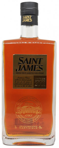 photo du vin Saint James Hors d’Âge Millésime