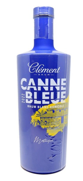 photo Rhum Clement Rhum Blanc Canne Bleue Millésime 2022