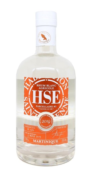 photo Rhum Hse Canne d'or Parcellaire N°2 Millésime 2019 55