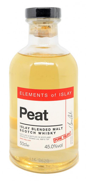 Scottish Whisky-ELEMENTS OF ISLAY - Peat Pure Islay - 45% - Clos