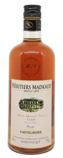 photo Héritiers Madkaud Rhum Vieux Vsop