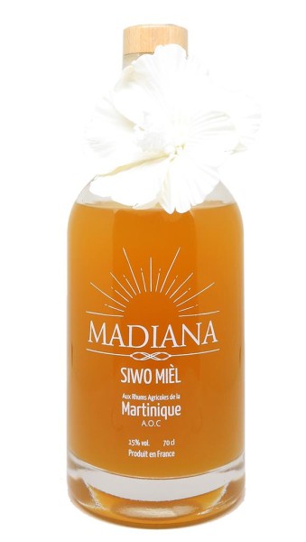 photo Madiana Siwo Mièl Cocktail Artisanal au Rhum Agricole de Martinique Maracudja, Mangue, Vanille et Épices 15