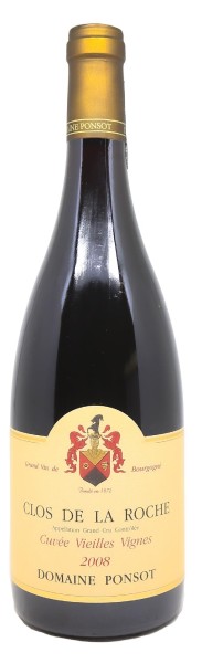 photo Domaine Ponsot Clos de la Roche Cuvée Vieilles Vignes 2008