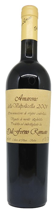 Male Demokratisk parti Øjeblik Clos des Millesimes-Romano Dal Forno - Amarone della Valpolicella classico  - rouge 2001 - Clos des Millésimes - Rare wines and great vintages