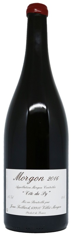 Upon tasting, we quickly understand why Jean Foillard's “Côte du Py” has become such a famous bottle ... Frank, intense and bluffingly elegant, this wine brings an additional dimension to King Gamay. A bottle that is already accessible but that you will see age brilliantly for a decade without any problem!