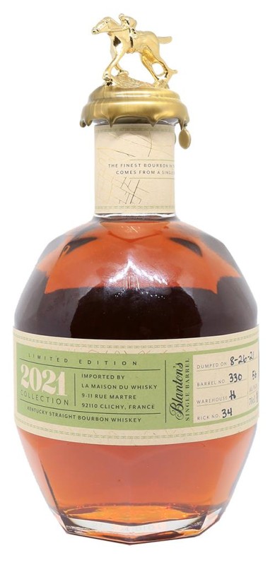American Whiskey-Bourbon - Blanton's Single Barrel #330 - Conquête