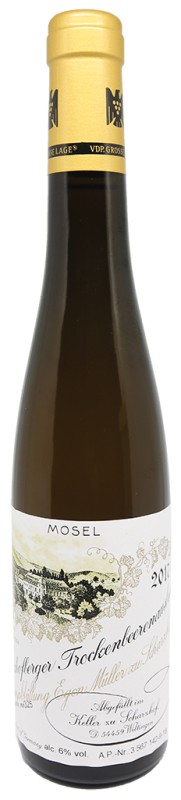 Egon Müller - Scharzhoberger Trockenbeerenauslese  2017 vin rare le plus cher au monde meilleur prix exceptionnel TBA 