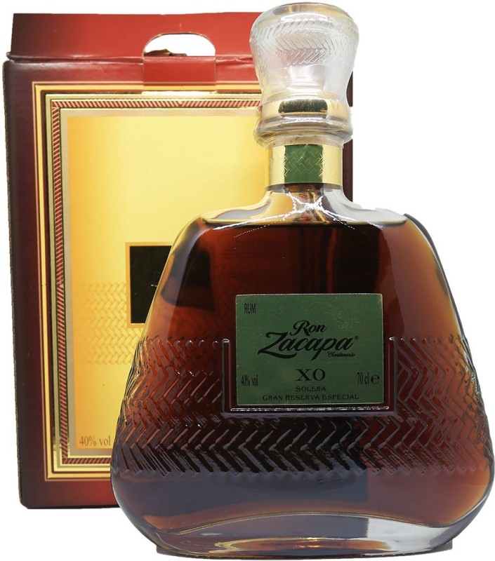 RHUM ZACAPA XO CENTENARIO CL.70 AVEC ÉTUI ET 2 VERRES