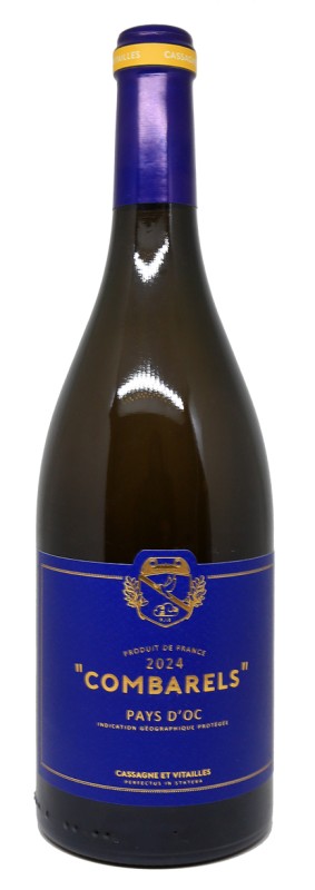 Domaine Cassagne et Vitailles Combarels Blanc 2024 – Vin blanc biodynamique Languedoc