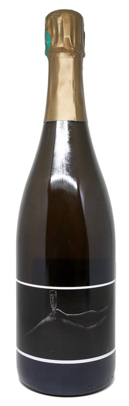 Bouteille de Champagne Emmanuel Brochet Pinot Noir Naturel du Mont Benoît 2013, vin nature sans soufre, bio, Premier Cru, production limitée, vigneron indépendant