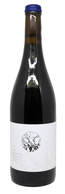 Bouteille Clos de la Barthassade Les Rangées Longues 2023, Syrah 100%, vignoble biodynamique, terroir calcaire, élevage long en foudre, vin naturel Terrasses du Larzac