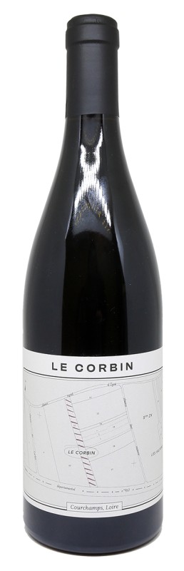 bouteille Le Corbin 2023, Domaine Théo Blet, vin rouge bio Saumur