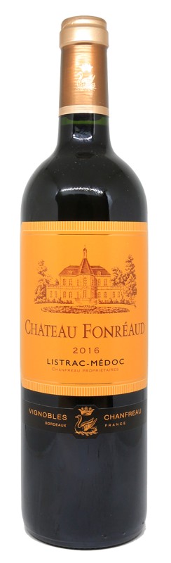 Bouteille Château Fonréaud 2016, vin rouge Bordeaux, Cru Bourgeois Supérieur