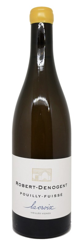 bouteille de vin blanc, Domaine Robert Denogent, La Croix 2023, Pouilly-Fuissé, Chardonnay, vin nature