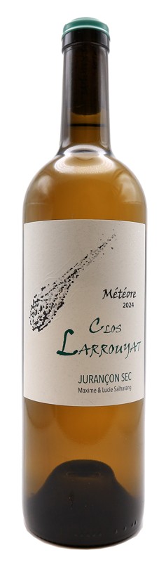 bouteille Clos Larrouyat Météore 2024, vin blanc Jurançon sec