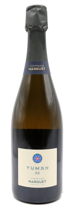 outeille de Champagne, Yuman 22, Champagne Marguet, Blanc de Blancs, Premier Cru