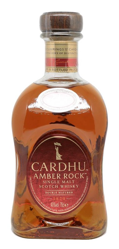 Whisky Cardhu Amber Rock 70cl 40' - Speyside - Le Comptoir Irlandais