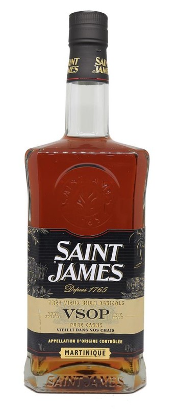 Coffret Rhum Saint James VSOP 2 verres - Provenance Directe