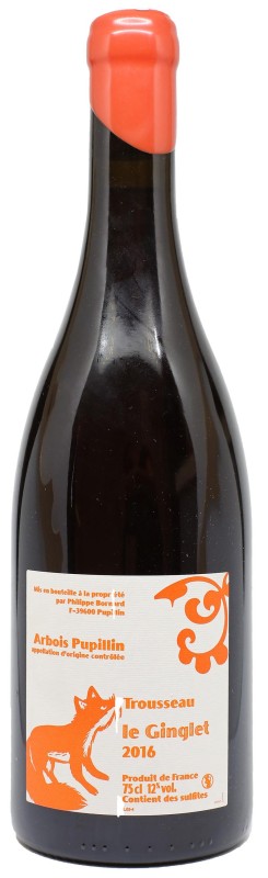 DOMAINE PHILIPPE BORNARD - Trousseau le Ginglet - Bio 2016