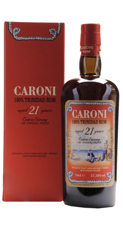 CARONI 21 ans - Rhum Rum pas cher meilleur prix disponible stock