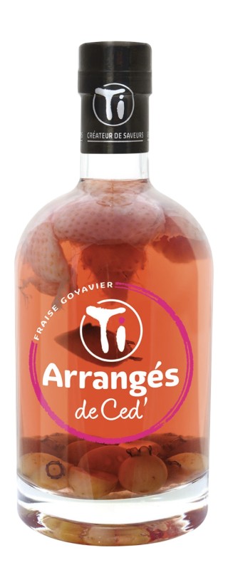Les Rums de Ced - Ti 'arrangés - Strawberry Goyavier - 32% buy cheap at the best price good opinion