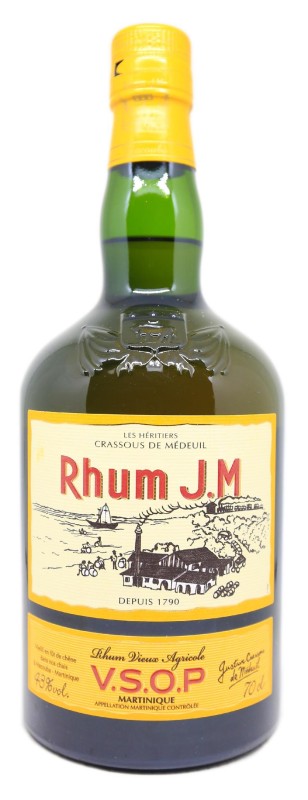 Rhum J. M V.S.O.P. rum agricole aged 70 cl