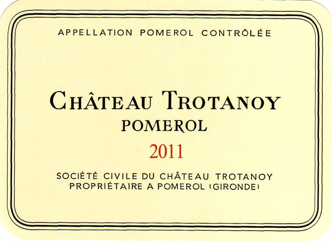 Château TROTANOY 2011 Doble Magnum